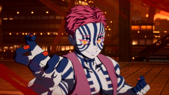 鬼灭之刃火之神血风谭2猗窝座（无限城）角色包介绍