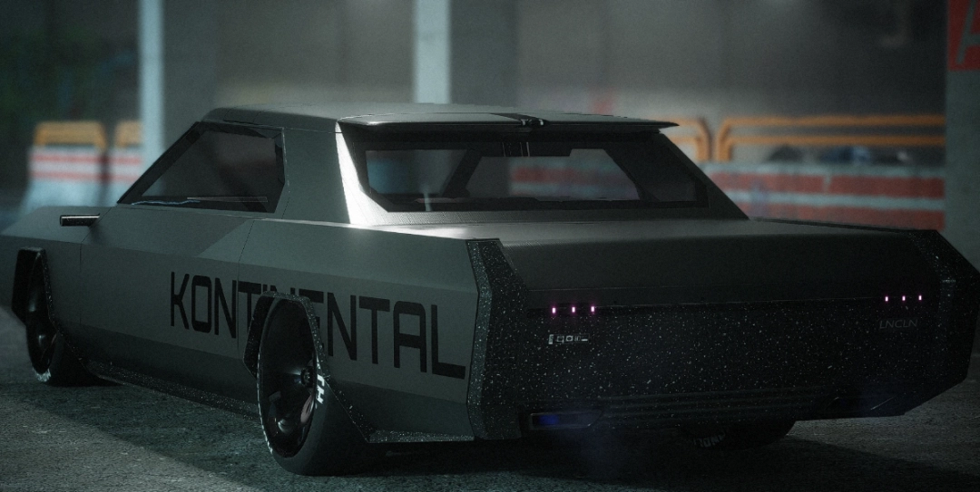 《赛博朋克2077》林肯Kontinental 2090豪华车MOD