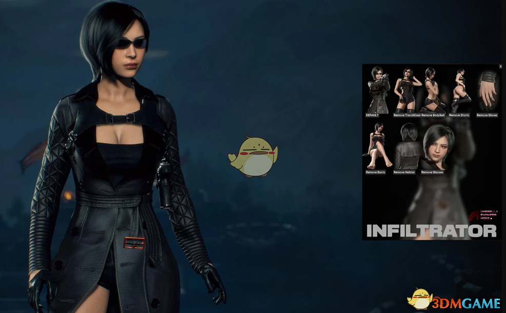 《生化危机4：重制版》艾达的性感渗透者服装MOD