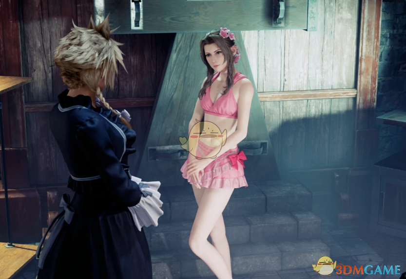 《最终幻想7：重制版》爱丽丝的粉色人鱼比基尼MOD