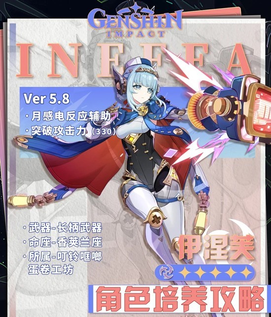 原神角色伊涅芙培养攻略 伊涅芙天赋配队武器推荐