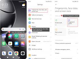 他趣如何设置指纹锁
