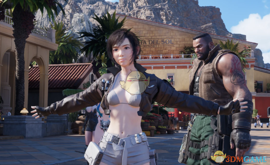 《最终幻想7:重生》尤菲的第一后裔哈里斯服装MOD