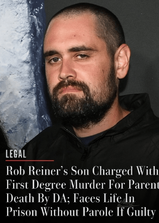 罗伯莱纳儿子因谋杀父母被指控 或被判终身监禁