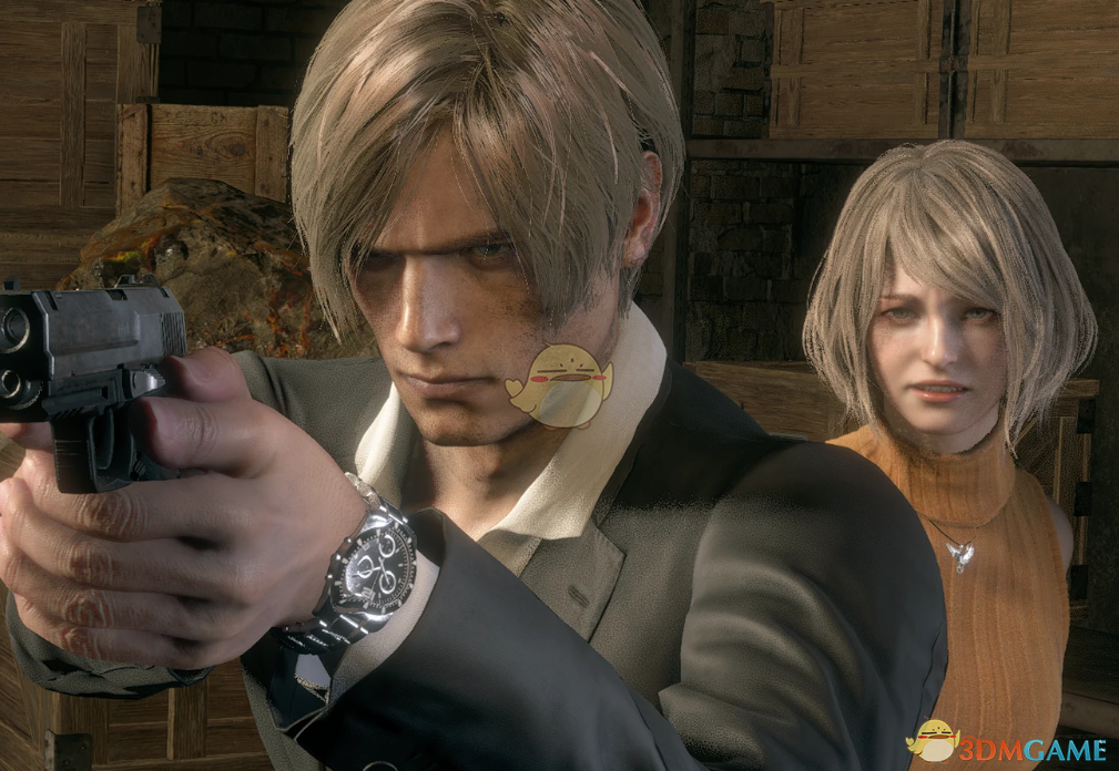 《生化危机4：重制版》里昂的舞会派对西装MOD