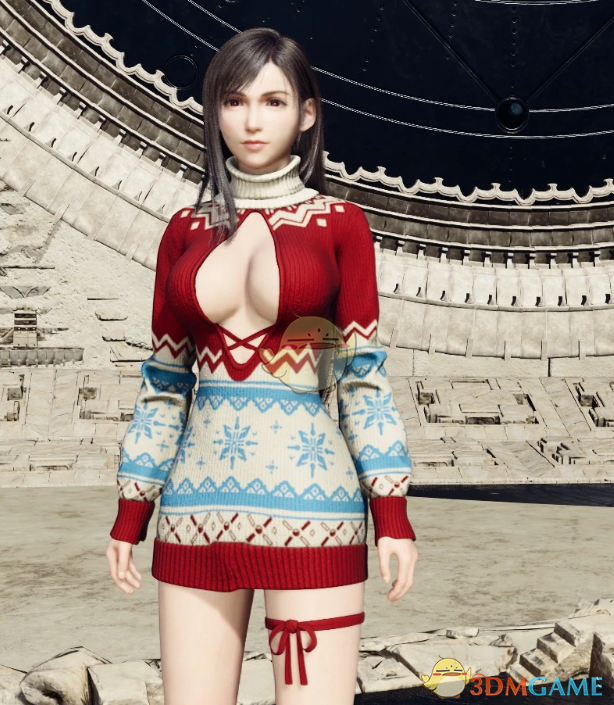 《最终幻想7：重生》蒂法的圣诞温床套装MOD