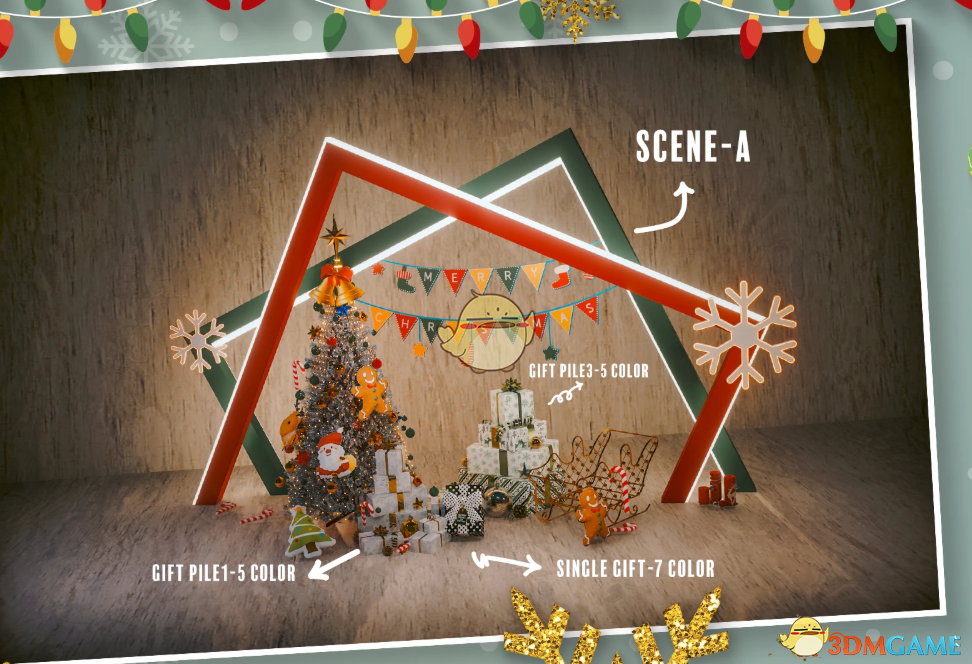 《赛博朋克2077》2025圣诞节道具包MOD