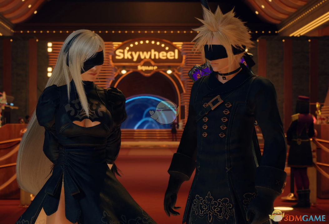 《最终幻想7：重生》克劳德的尼尔机械纪元9S服装MOD