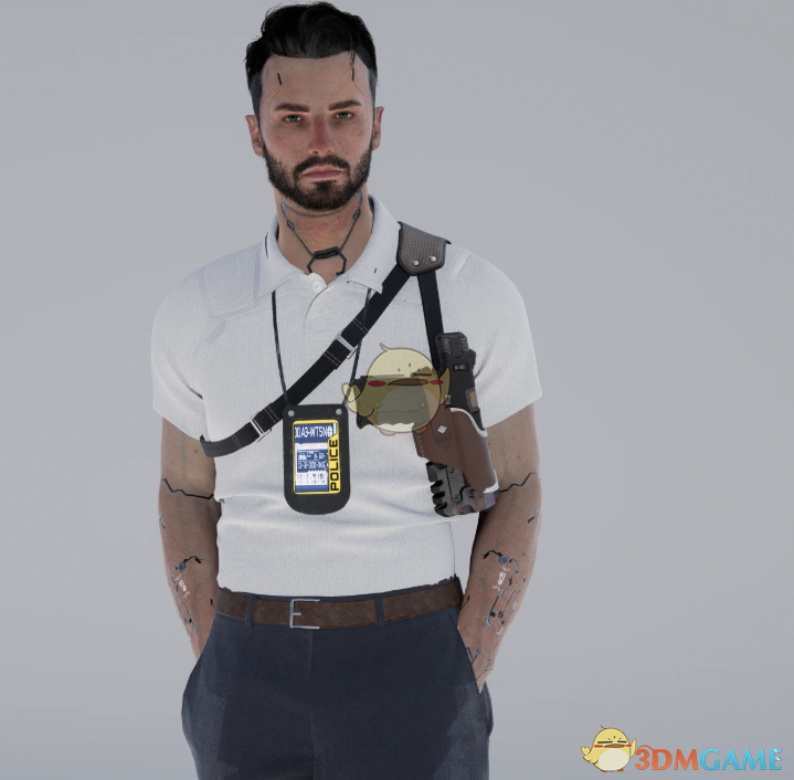 《赛博朋克2077》战术特工男装MOD