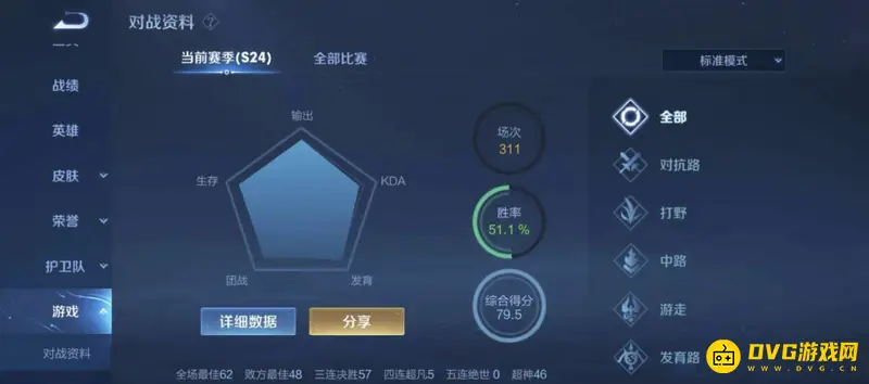 《王者荣耀》隐藏分解析