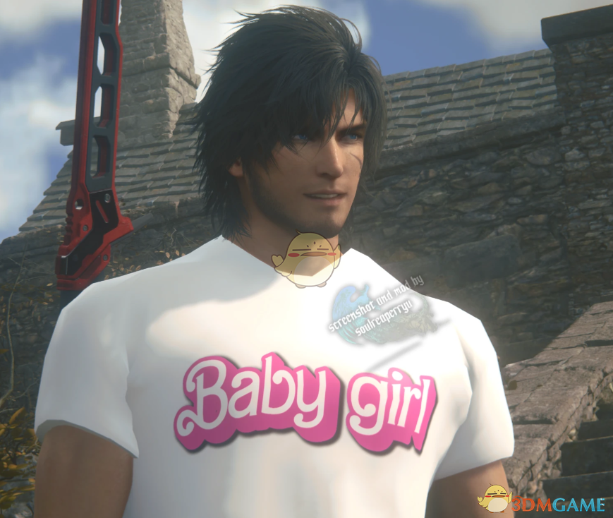 《最终幻想16》克莱夫的Baby Girl衬衫MOD