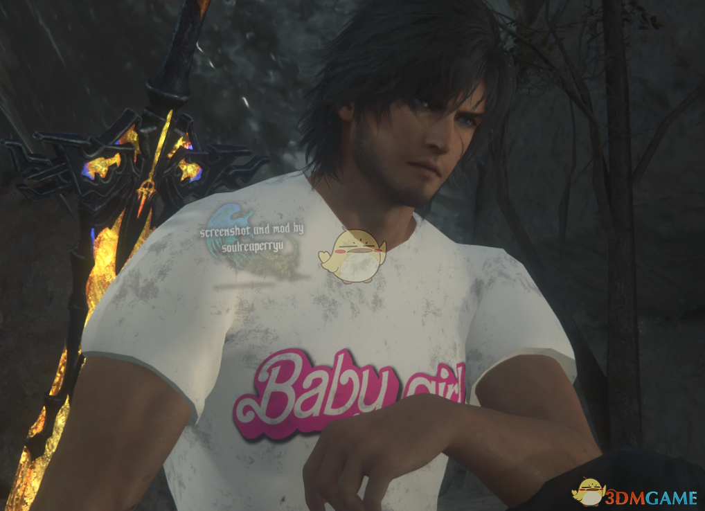 《最终幻想16》克莱夫的Baby Girl衬衫MOD