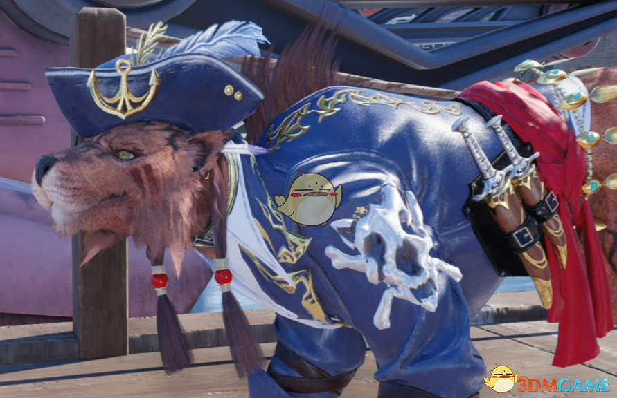 《最终幻想7：重生》赤红十三的海盗领航员套装MOD