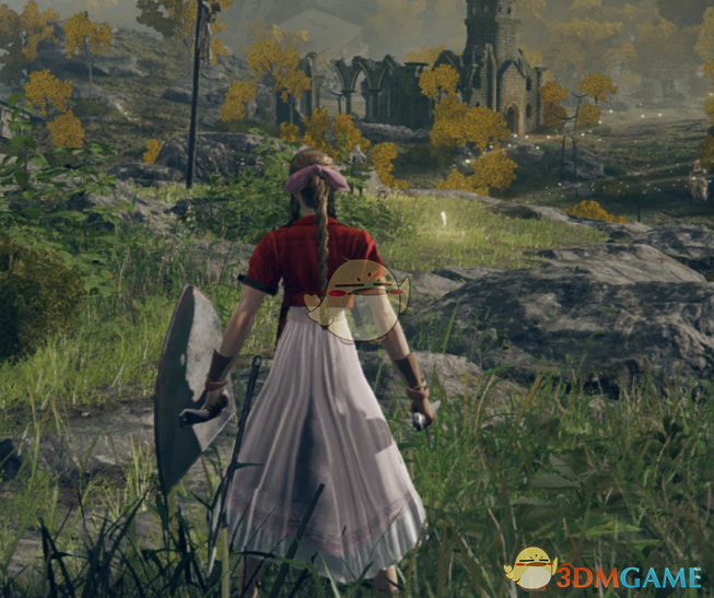 《艾尔登法环》扮演最终幻想7爱丽丝MOD