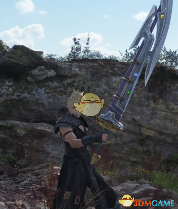 《最终幻想7：重生》克劳德的战斗恶魔套装MOD