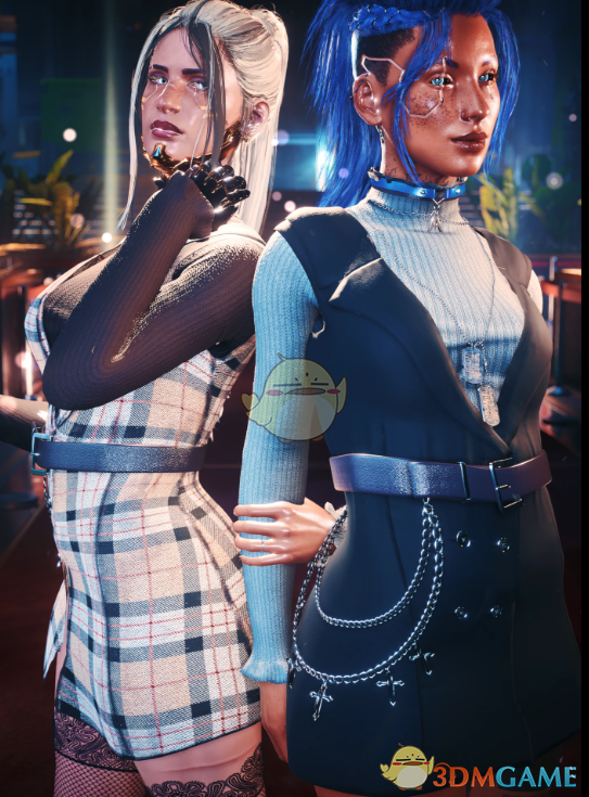 《赛博朋克2077》秋季办公裙装MOD