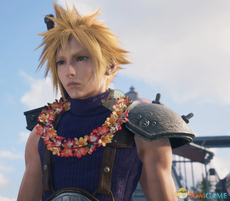 《最终幻想7：重生》克劳德的PS1经典服装MOD