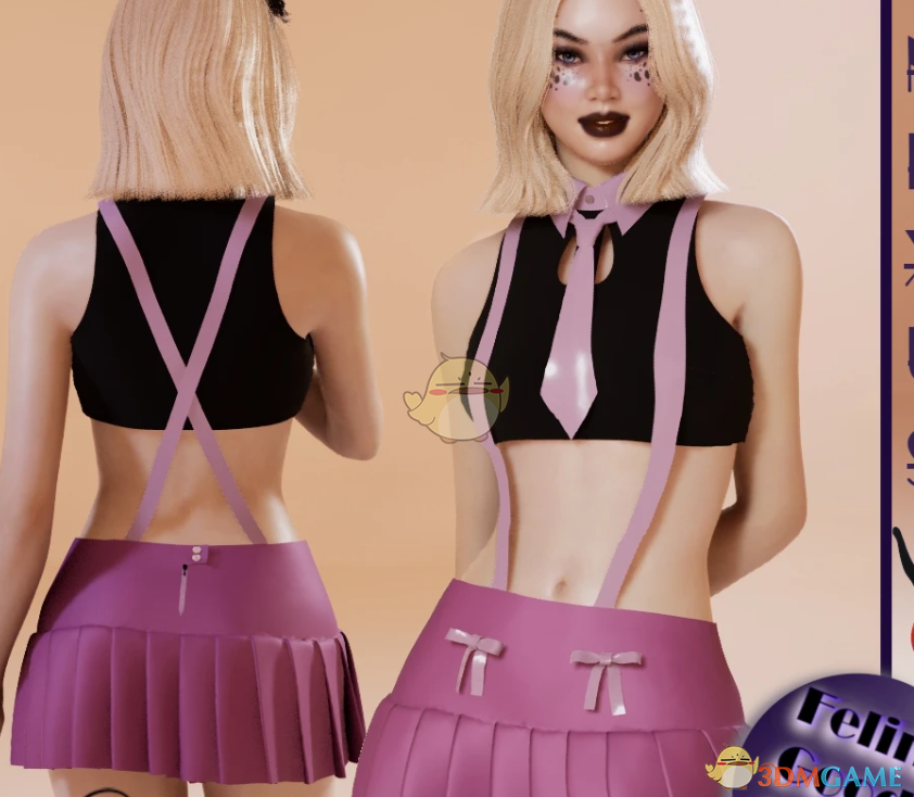 《InZOI》校园派对裙装MOD