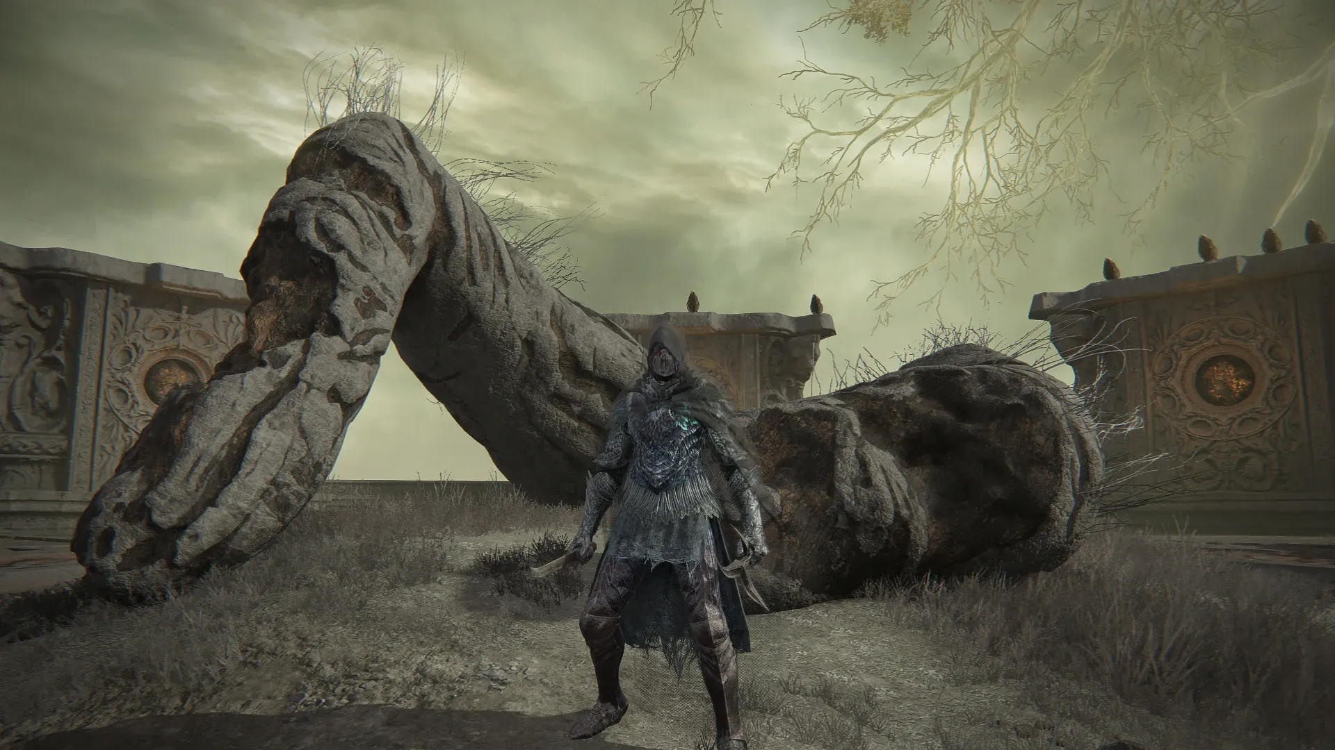 《艾尔登法环》黑刀兜帽面具MOD