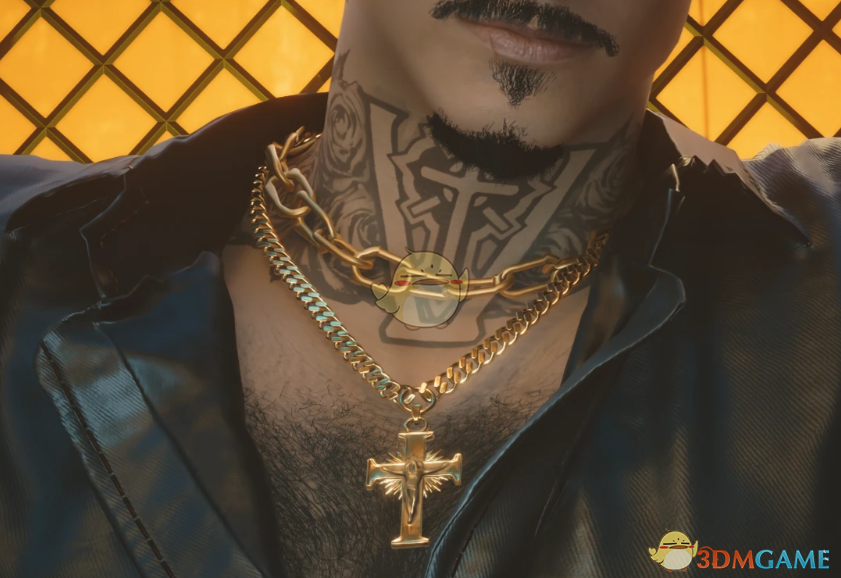 《赛博朋克2077》简约链式项链MOD