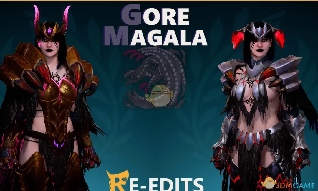 《怪物猎人:荒野》性感的黑蚀龙套装MOD