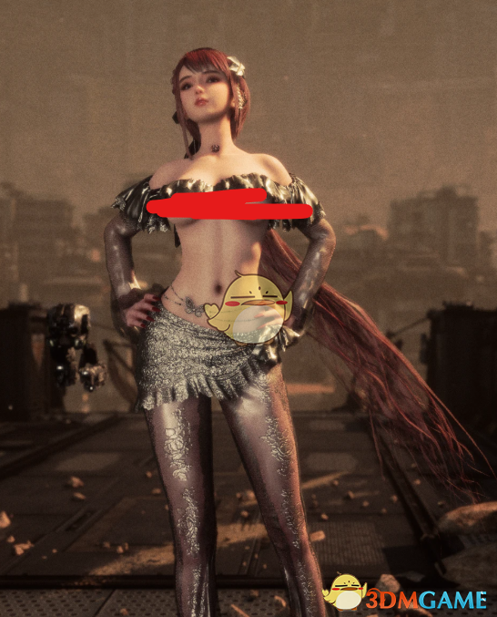 《剑星》伊芙的白月光赛车女郎服装MOD