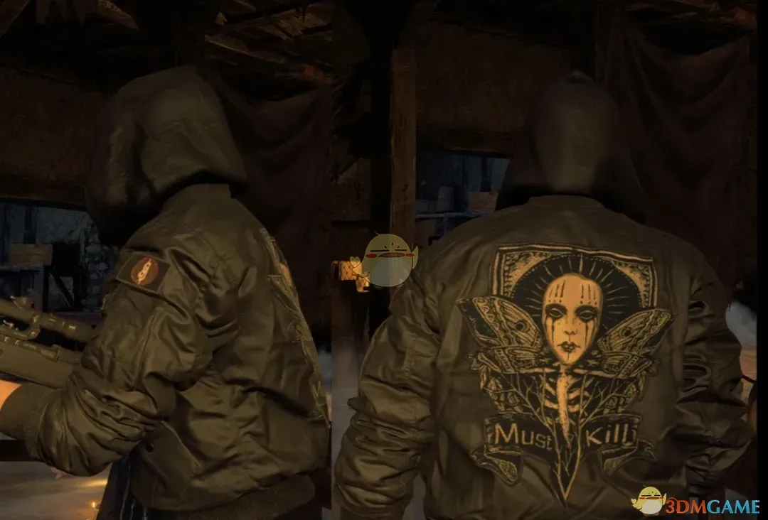 《生化危机4:重制版》里昂的重金属乐队夹克MOD