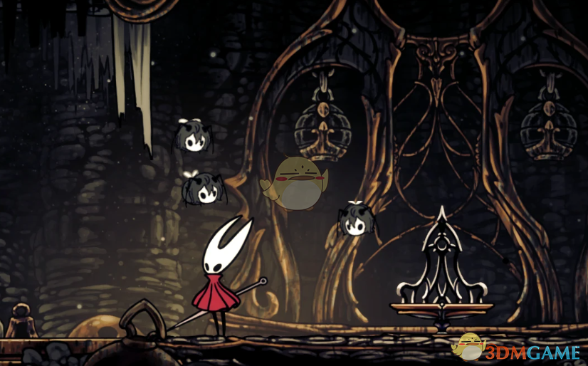 《空洞骑士:丝之歌》蟑螂娘齿轮蜂MOD