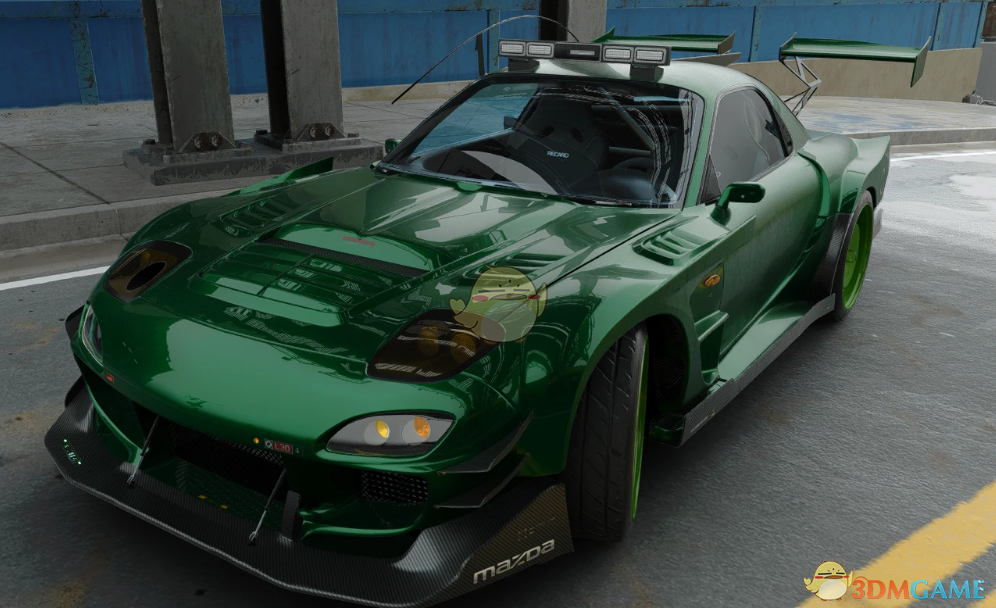 《赛博朋克2077》马自达RX7 WBK跑车MOD