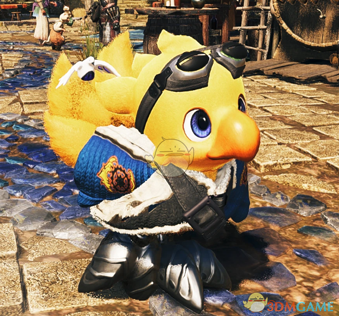 《怪物猎人：荒野》最终幻想阿尔法陆行鸟替换艾露猫MOD