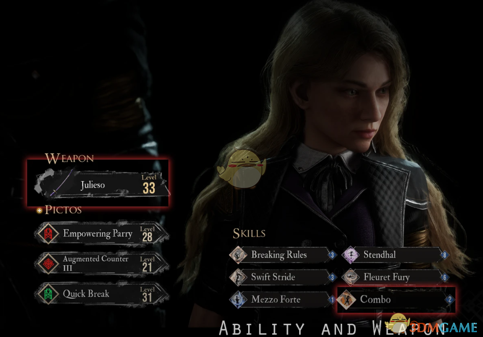 《光与影:33号远征队》朱莉替换玛埃尔MOD