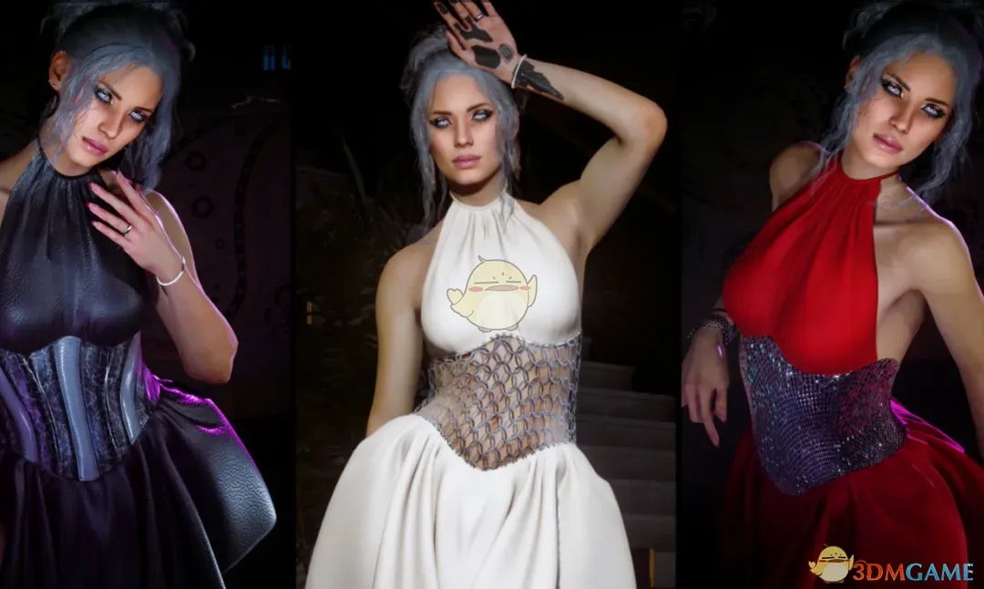 《赛博朋克2077》欢乐派对礼裙MOD