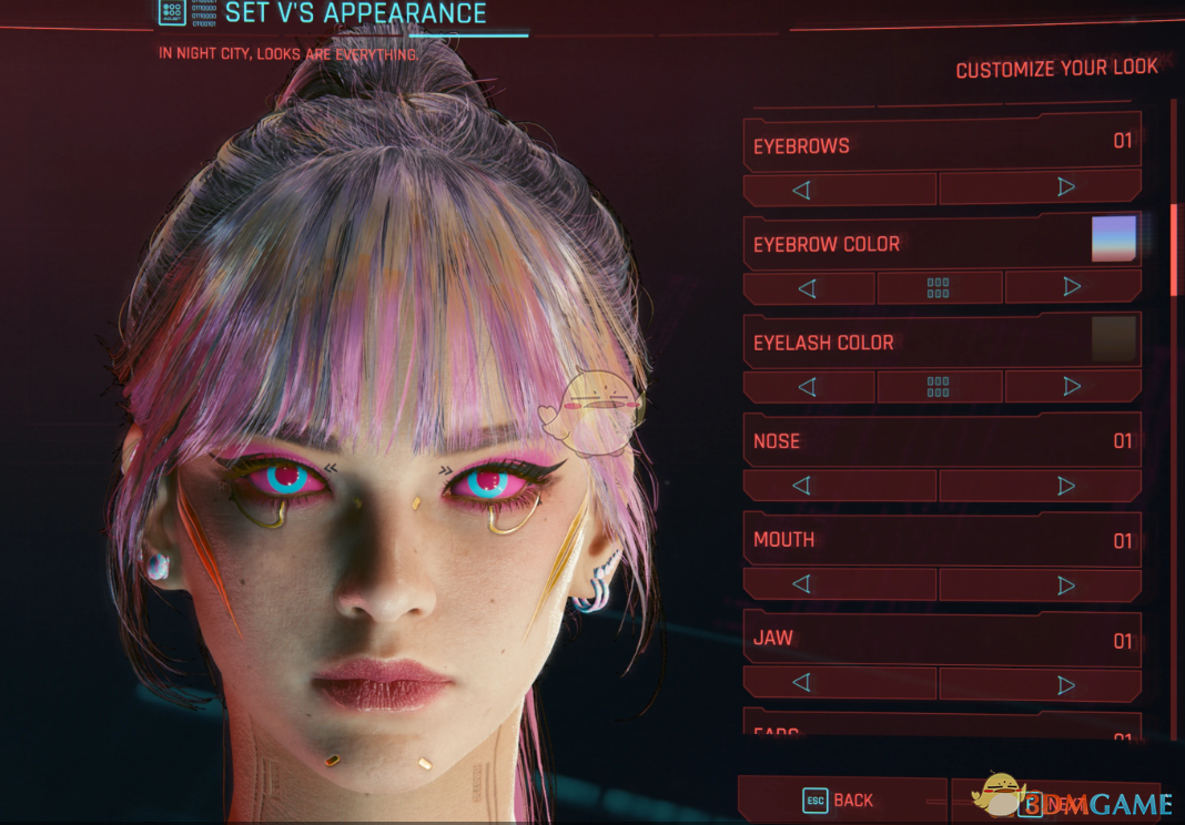 《赛博朋克2077》第一后裔邦妮可爱预设MOD