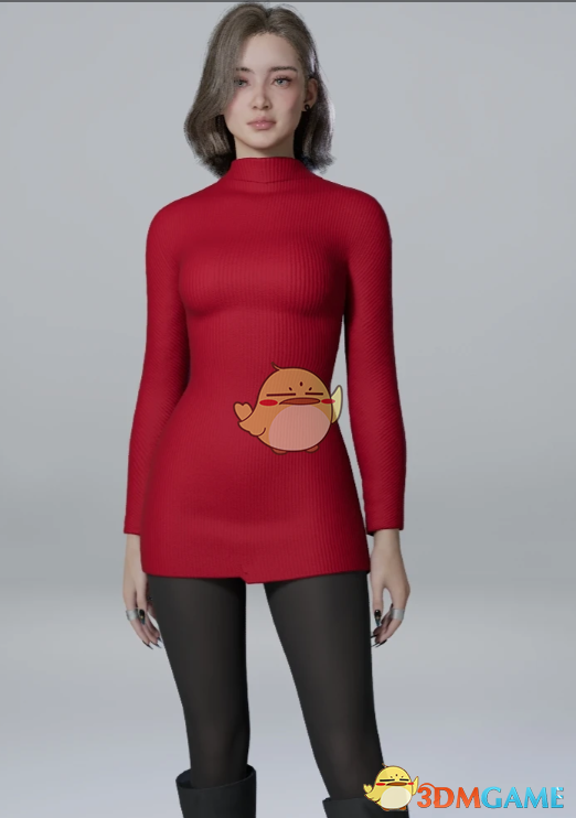 《InZOI》生化危机4艾达针织裙装MOD