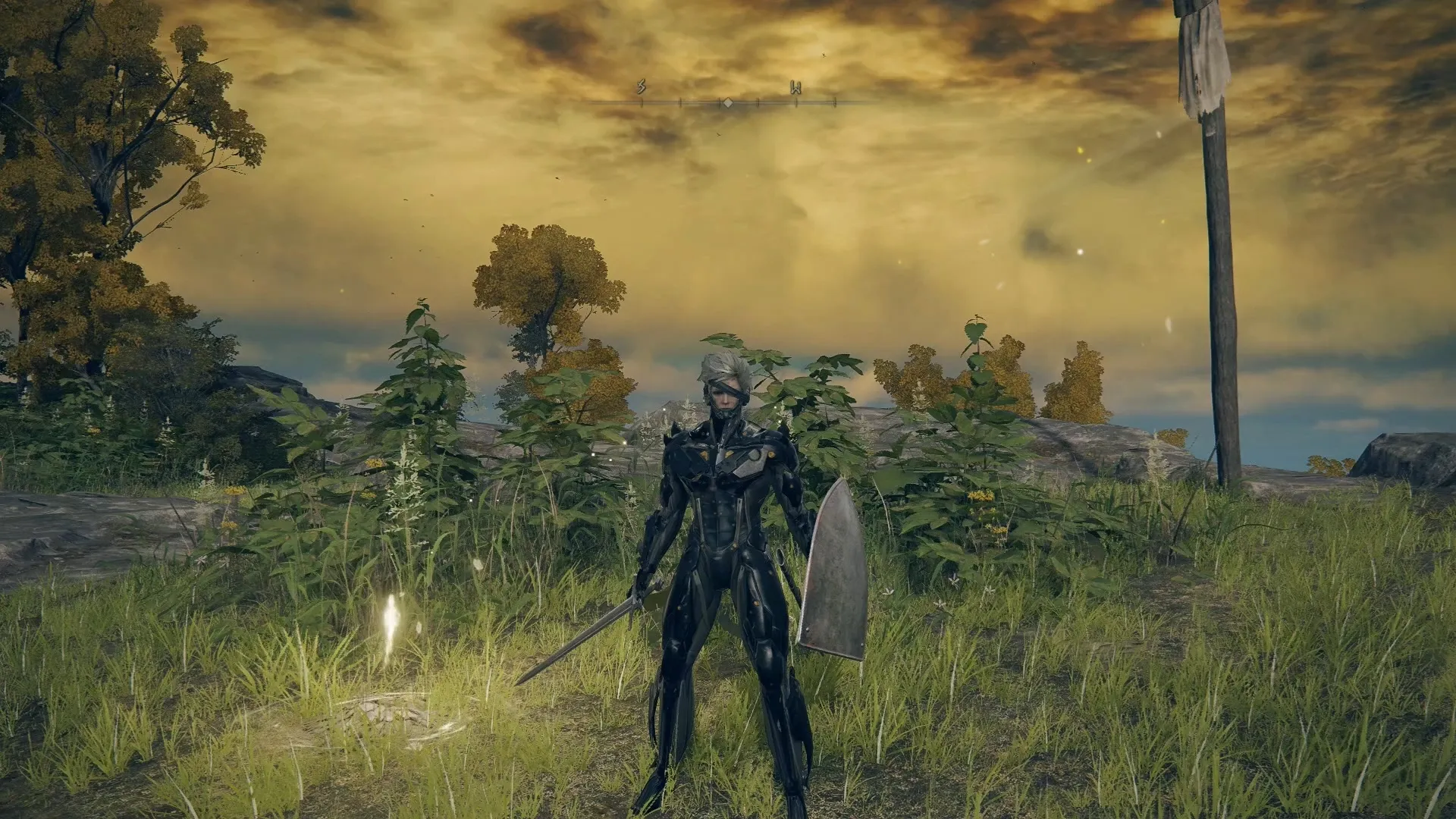 《艾尔登法环》MGS雷电MOD