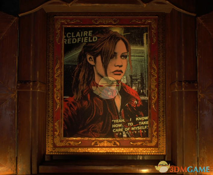 《生化危机4：重制版》克莱尔艺术海报画像MOD