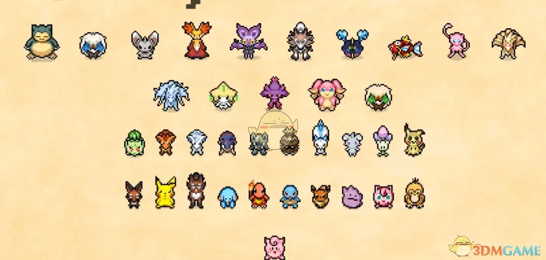 《星露谷物语》口袋妖怪毛绒玩偶包MOD