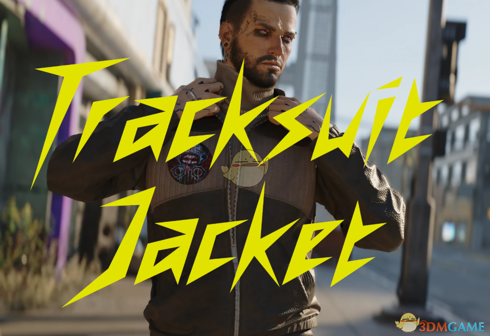 《赛博朋克2077》男性街头夹克MOD