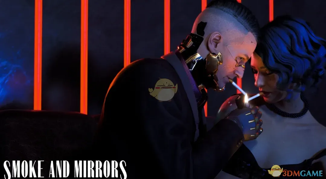 《赛博朋克2077》烟雾与镜子姿势包MOD