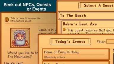 《星露谷物语》世界导航器MOD