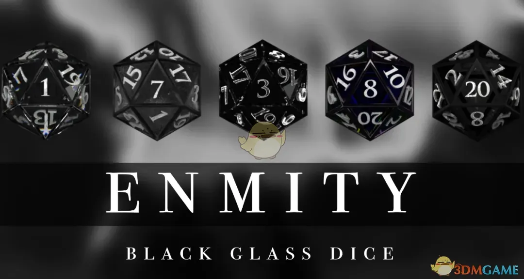 《博德之门3》黑色玻璃骰子MOD