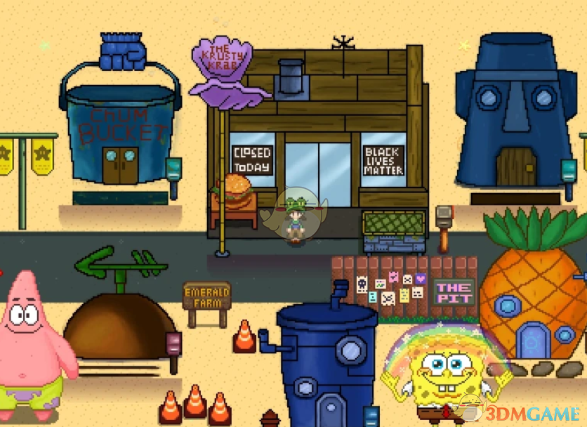 《星露谷物语》海绵宝宝比奇堡农舍MOD