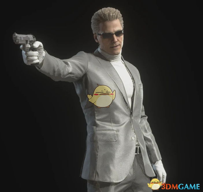 《生化危机4:重制版》威斯克的银白西装MOD