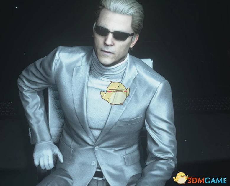 《生化危机4:重制版》威斯克的银白西装MOD