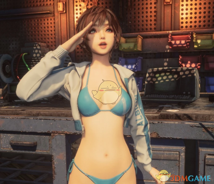 《剑星》百合的第一后裔假期比基尼MOD