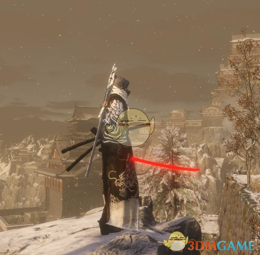 《只狼：影逝二度》狼的黑金白龙服装MOD