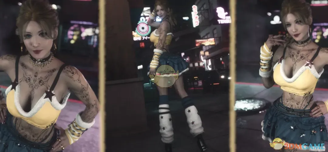 《赛博朋克2077》可爱的短裙装MOD