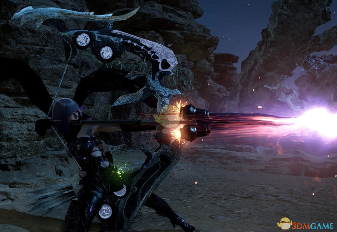 《怪物猎人:荒野》最终幻想14绝境欧米茄长弓MOD