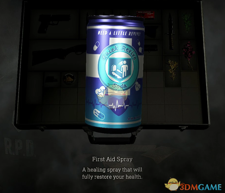 《生化危机4:重制版》使命召唤特长汽水替换急救喷雾MOD