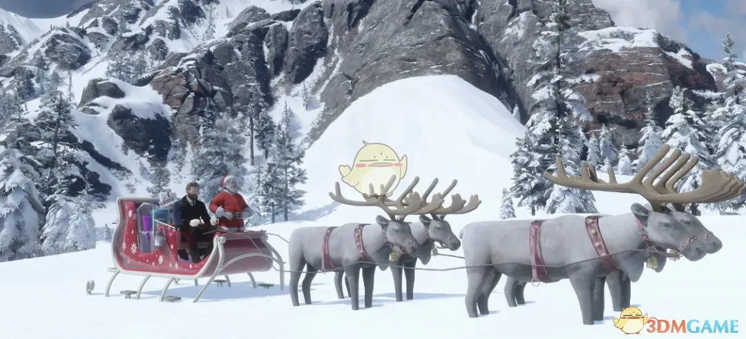 《荒野大镖客2》圣诞雪橇MOD